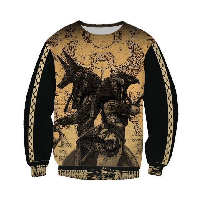 Anubis Ancient Egypt 3D All Over Printed Hoodie Clothes MP250203 - Amaze Style™-Apparel