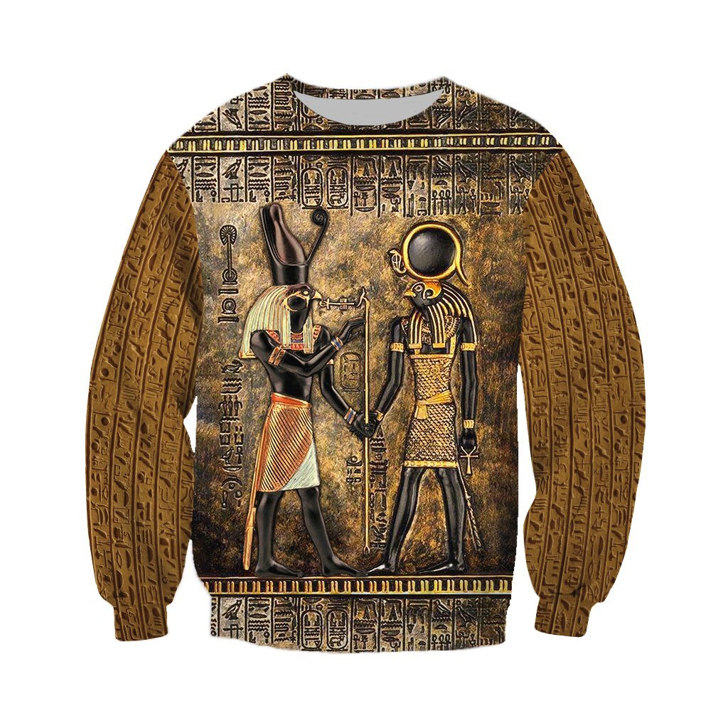 Anubis Ancient Egypt 3D All Over Printed Hoodie Clothes MP250204-Apparel-MP-Sweatshirts-S-Vibe Cosy™