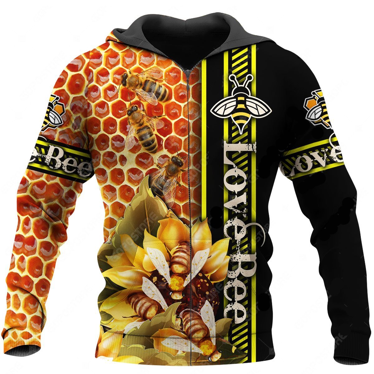Beautiful Bee Art 3D All Over Printed Shirts For Men And Women MP947 - Amaze Style™-Apparel