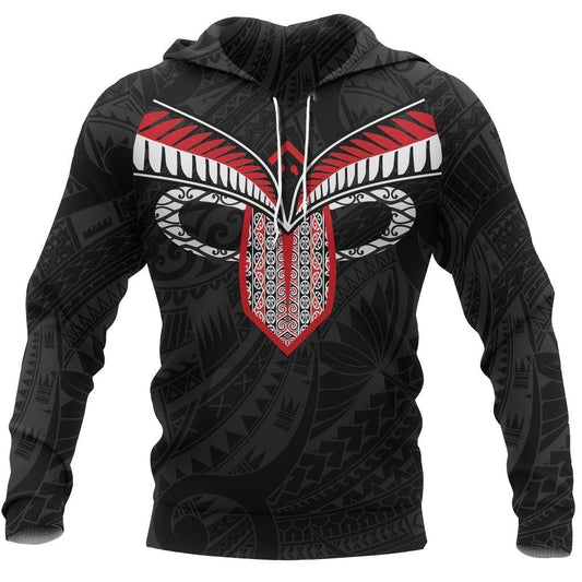 Aotearoa Warriors All Over Hoodie NVD - Amaze Style™-Apparel