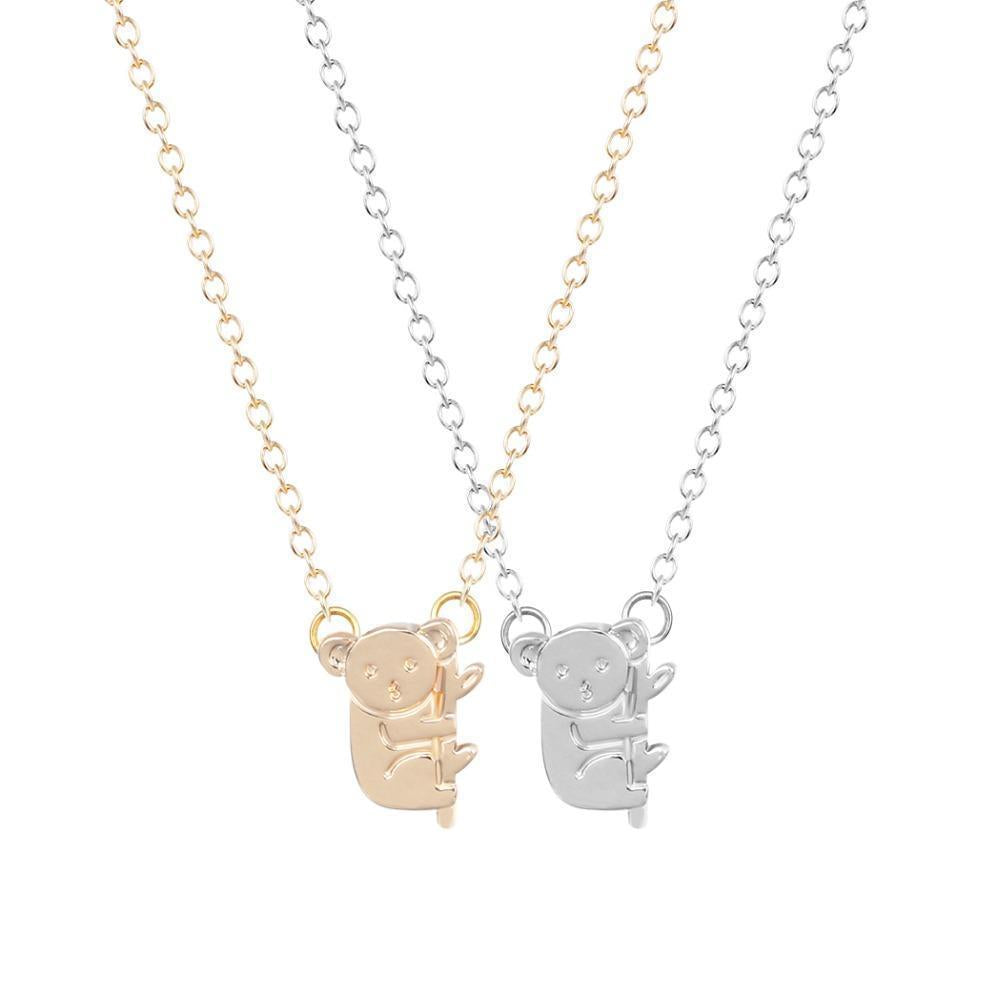 Australian Koala Bear Charm Necklace Pendant Collares Minimalist Jewelry Gift Necklace For Girls And Women TH7 - Amaze Style™-ACCESSORIES