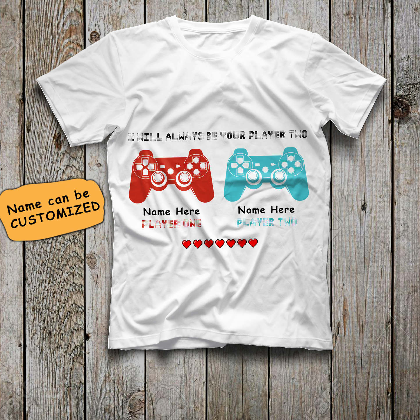 Video Game - Personalized Valentine Gift for Him/ Gift For Her