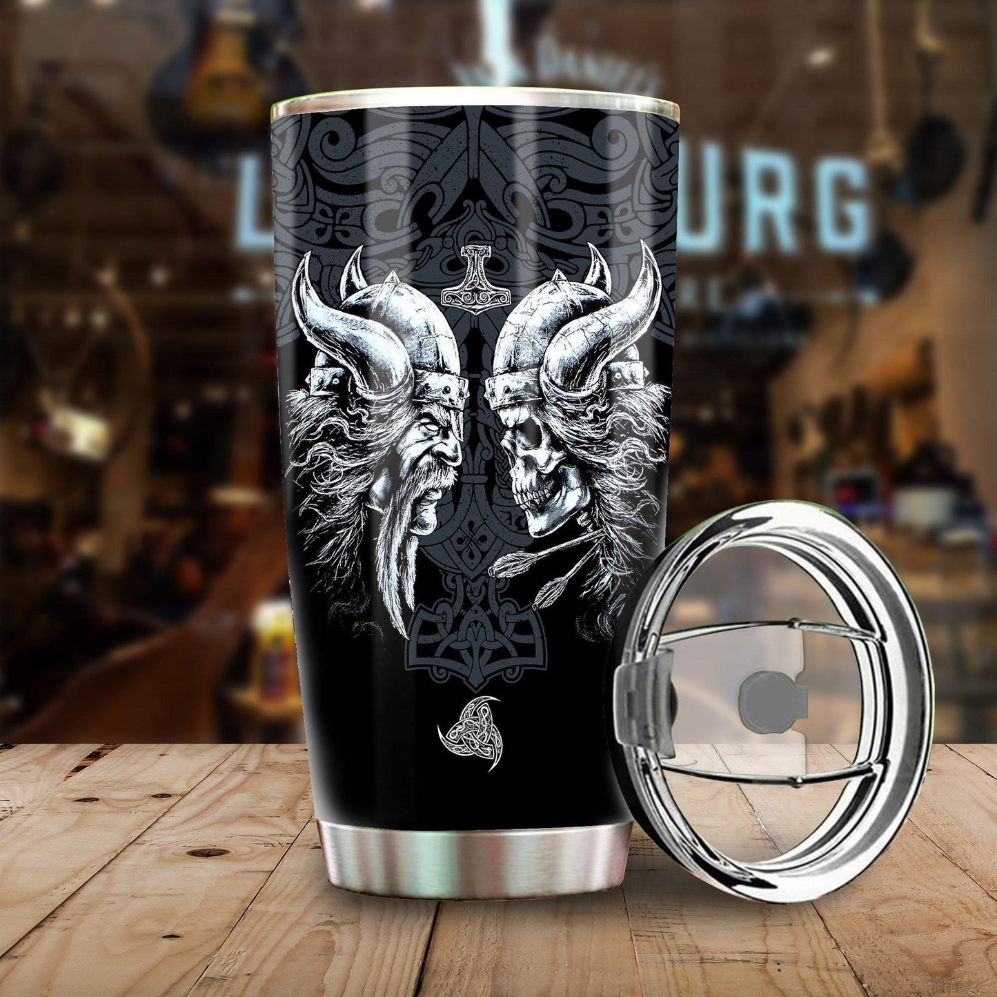 Viking World Tour Stainless Steel Tumbler Cup