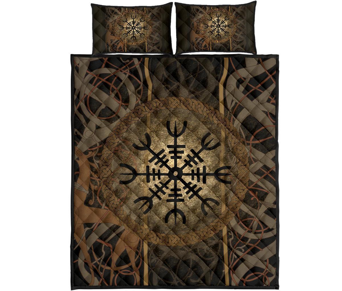 Viking Quilt Bed Set, Helm of Awe