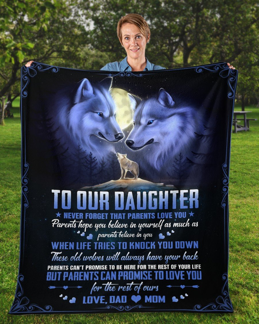 To My Daughter From Mom - Premium Blanket