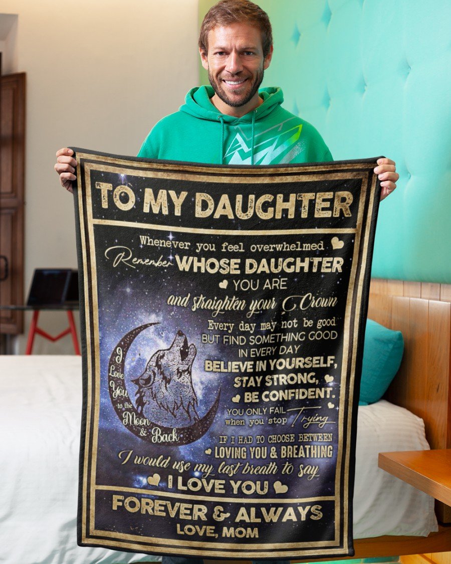 To My Daughter - Premium Blanket