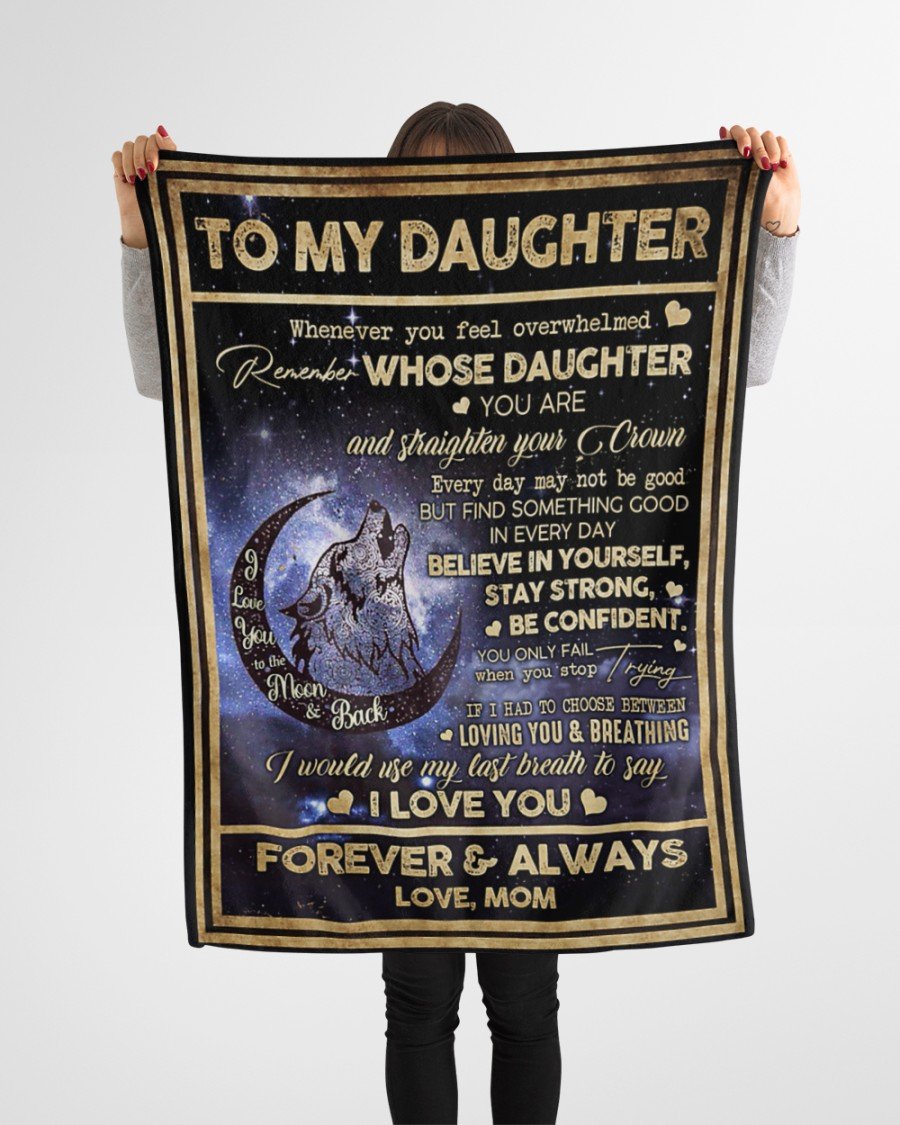 To My Daughter - Premium Blanket