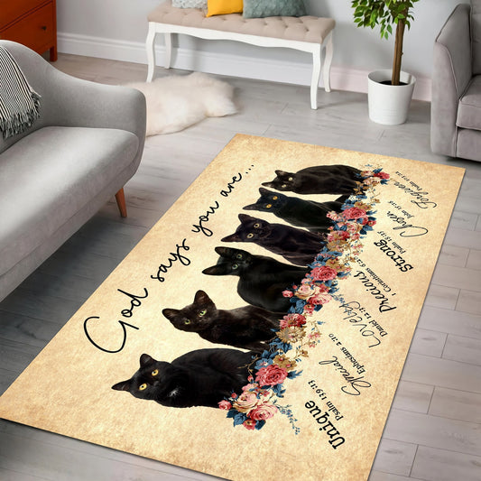 Black Cat-God Says You Are Rug Pi28072003