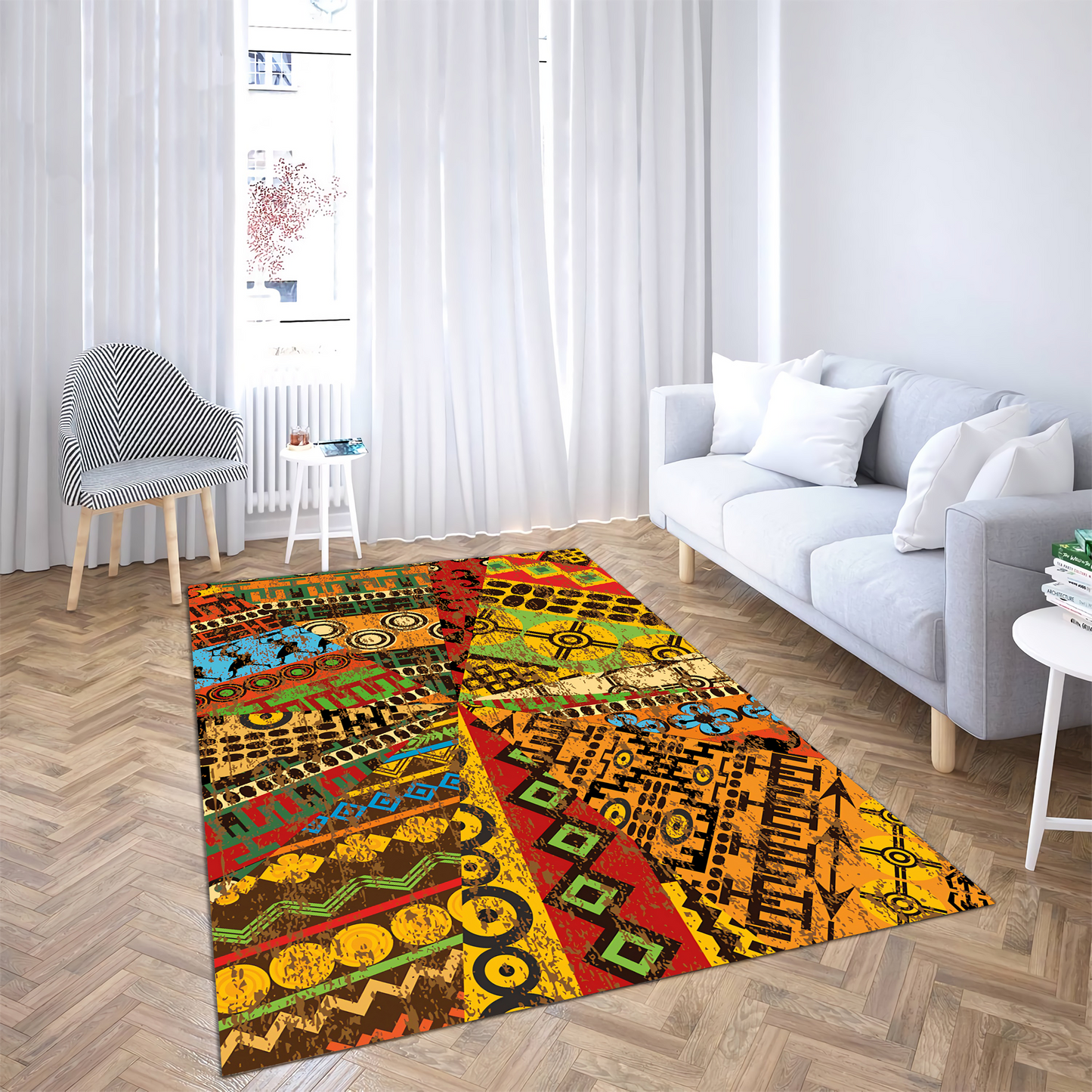 Africa Culture Pattern II Rug
