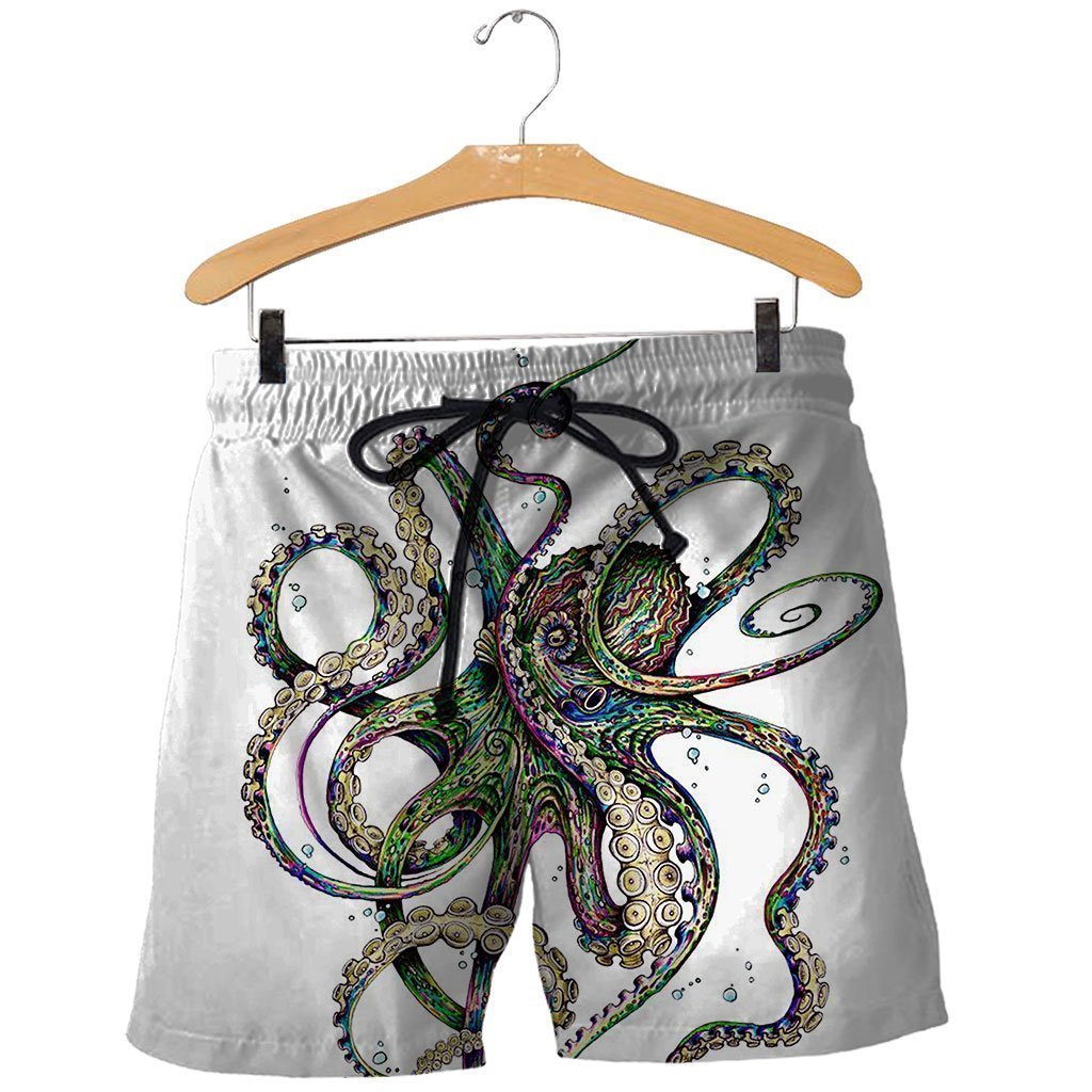 3D All Over Printed Octopsychedelia Shirts and Shorts - Amaze Style™-Apparel