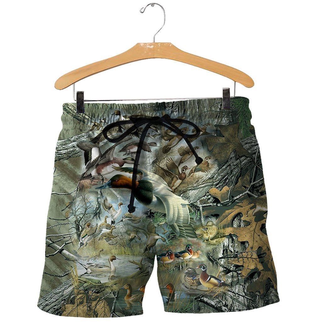 3D All Over Printed Camo Duck Hunting Art Shirts - Amaze Style™-Apparel
