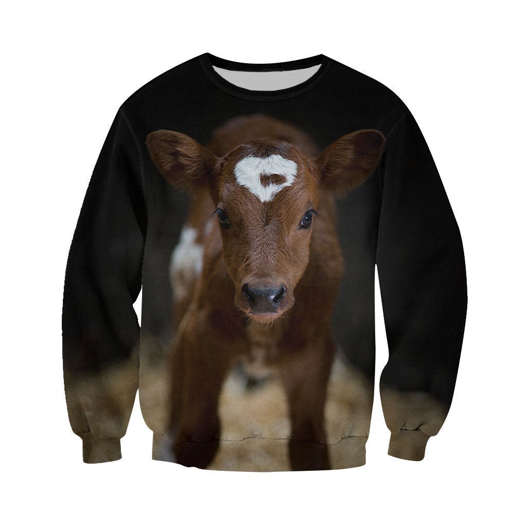 3D All Over Printed Yellow Baby Cow - Amaze Style™-Apparel