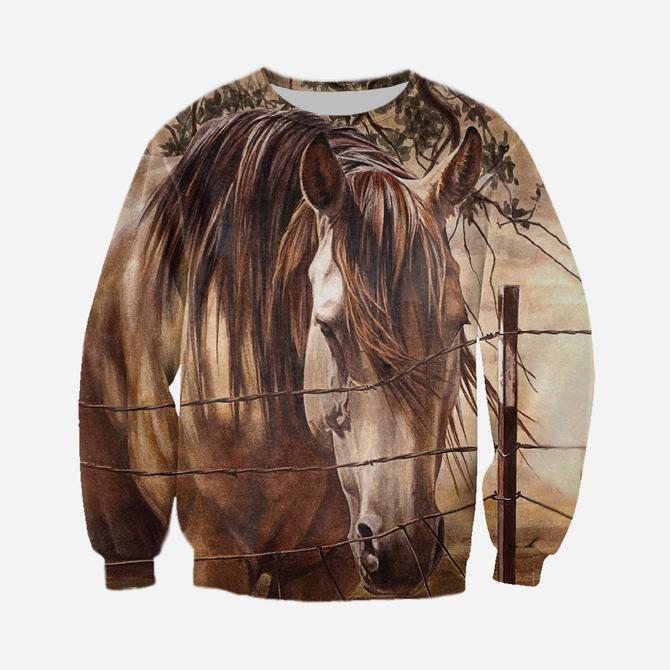 3D All Over Printed Horse Art - Amaze Style™-Apparel