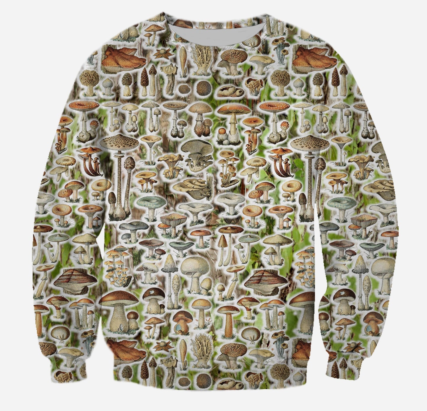 3D All Over Printed Mushroom Camo Shirts-Apparel-6teenth World-Sweatshirt-S-Vibe Cosy™