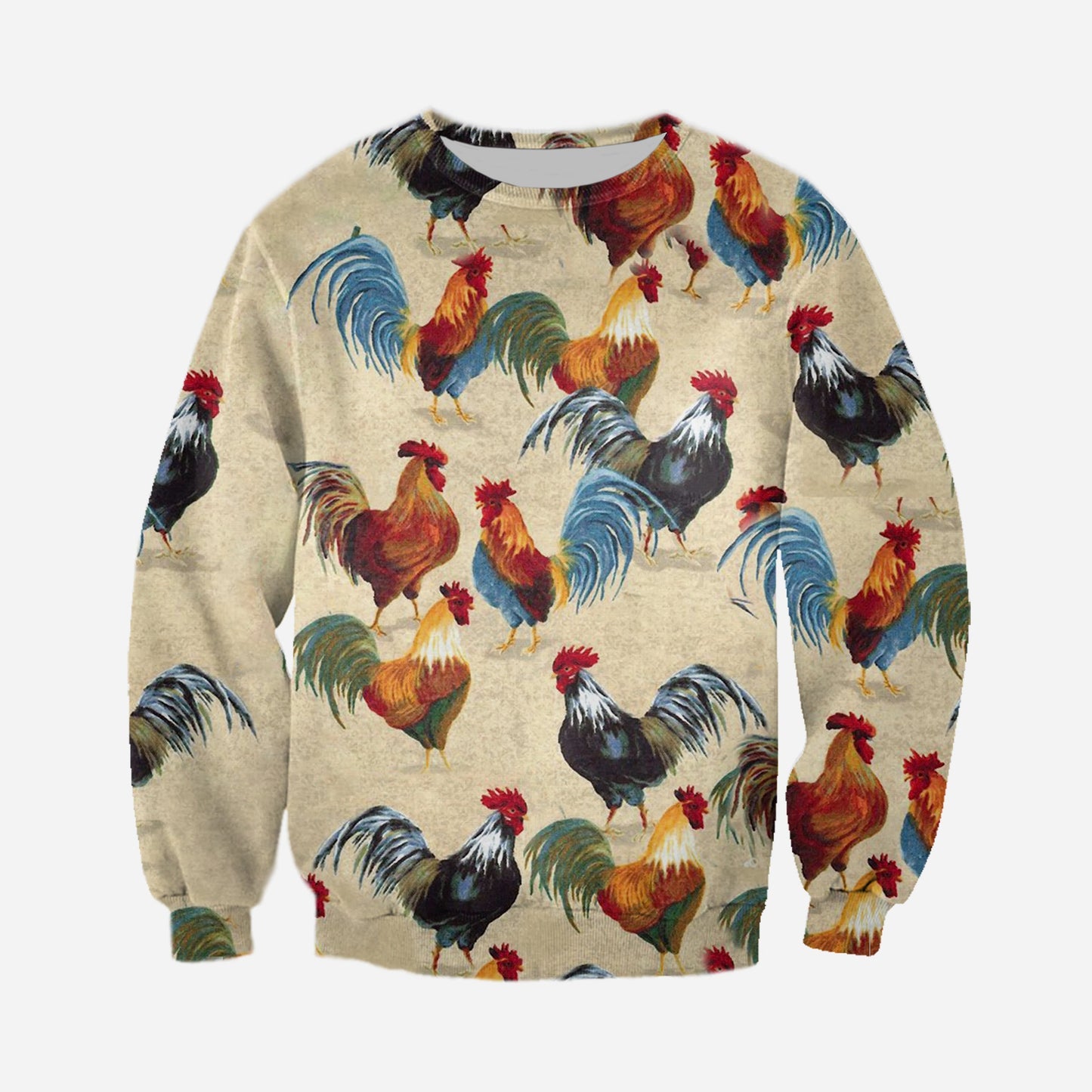 3D All Over Printed Chicken Farming Clothes-Apparel-6teenth World-Sweatshirt-S-Vibe Cosy™