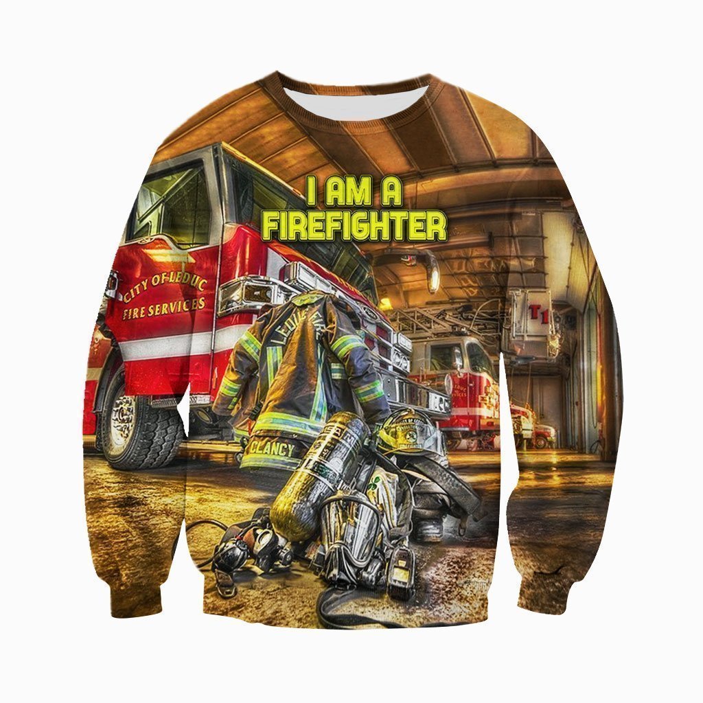 3D All Over Printed Fire Fighter Job - Amaze Style™-Apparel