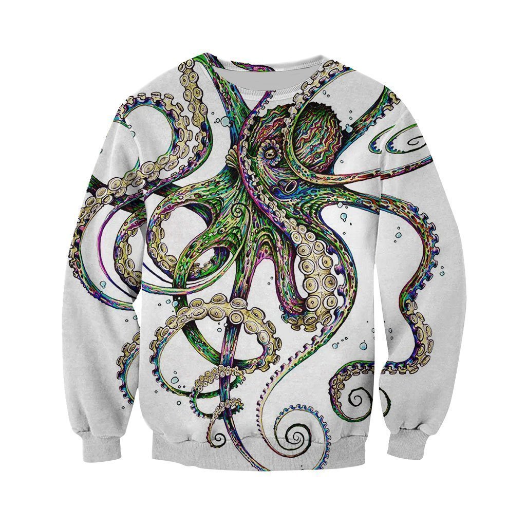 3D All Over Printed Octopsychedelia Shirts and Shorts - Amaze Style™-Apparel
