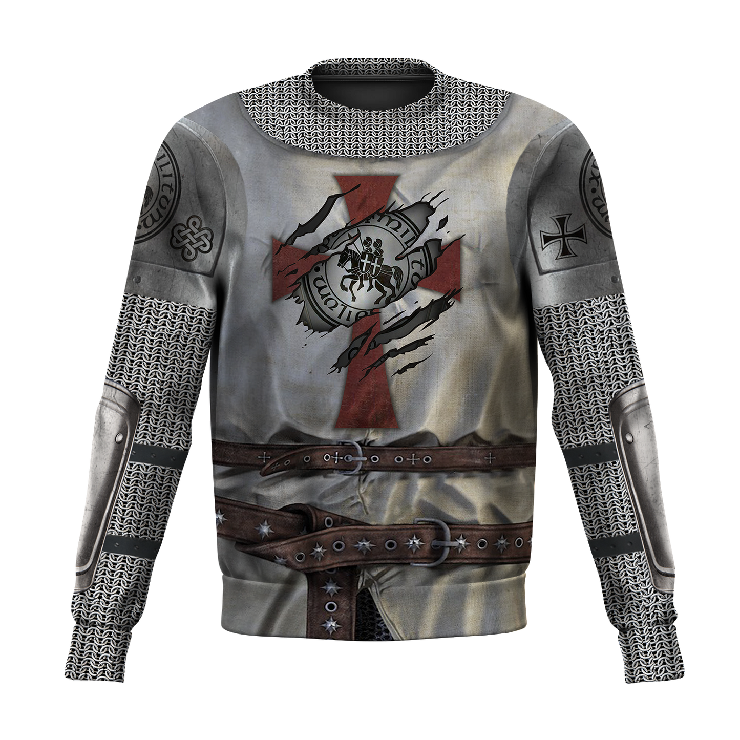 3D All Over Printed Knight Templar Version 3.0 - Amaze Style™-Apparel