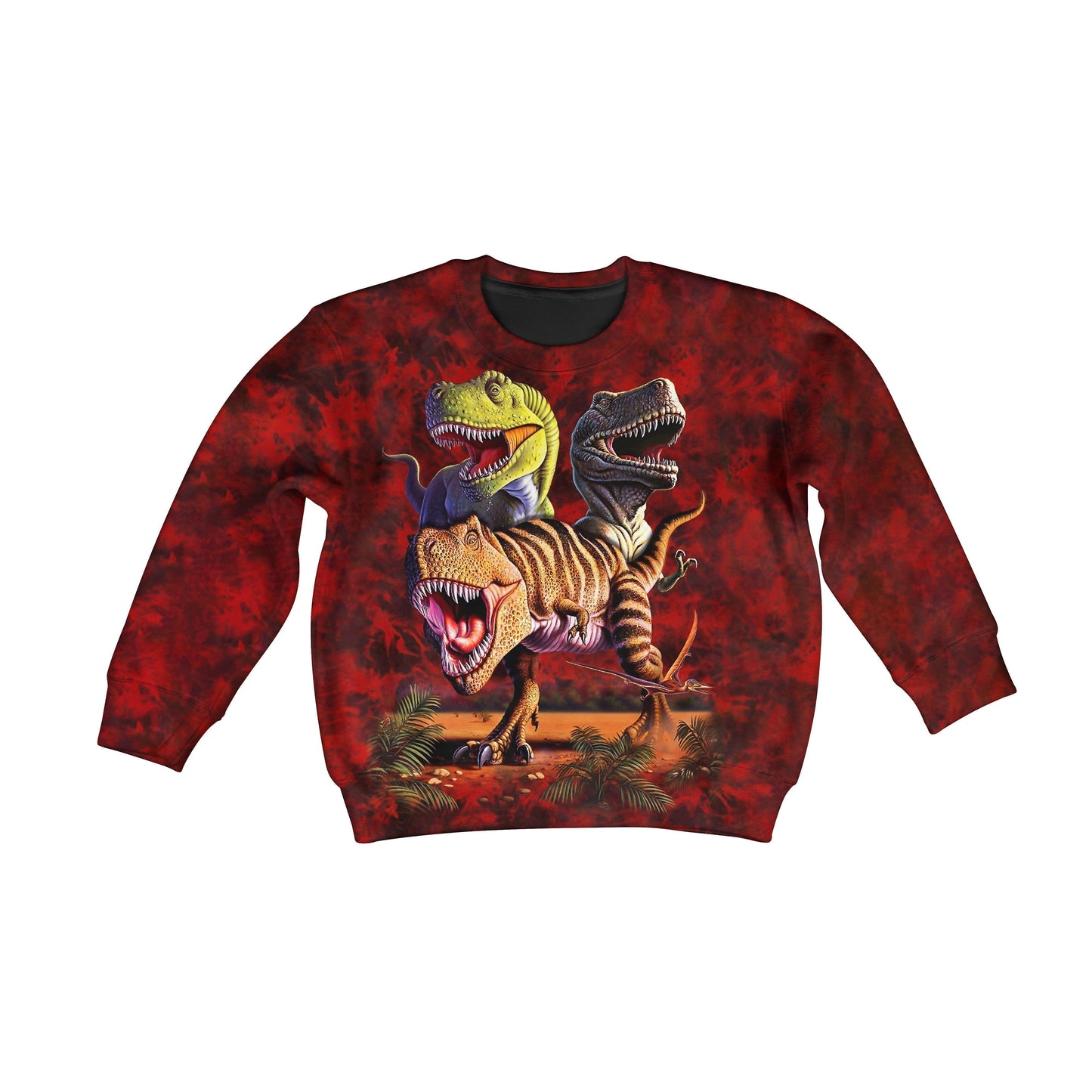 3D All Over Printed T-Rex Collage Shirts - Amaze Style™-Apparel