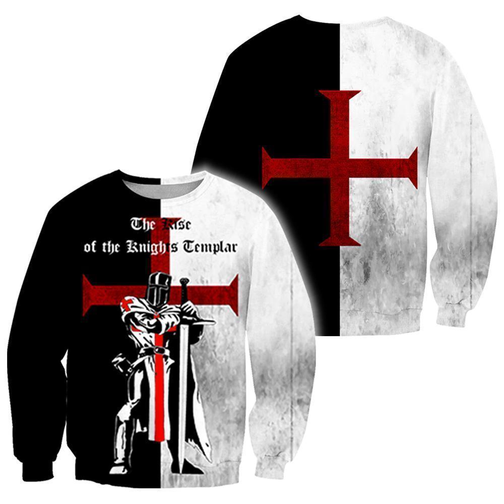 3D All Over Printed The Rise of the Knights Templar  Shirts - Amaze Style™-Bee