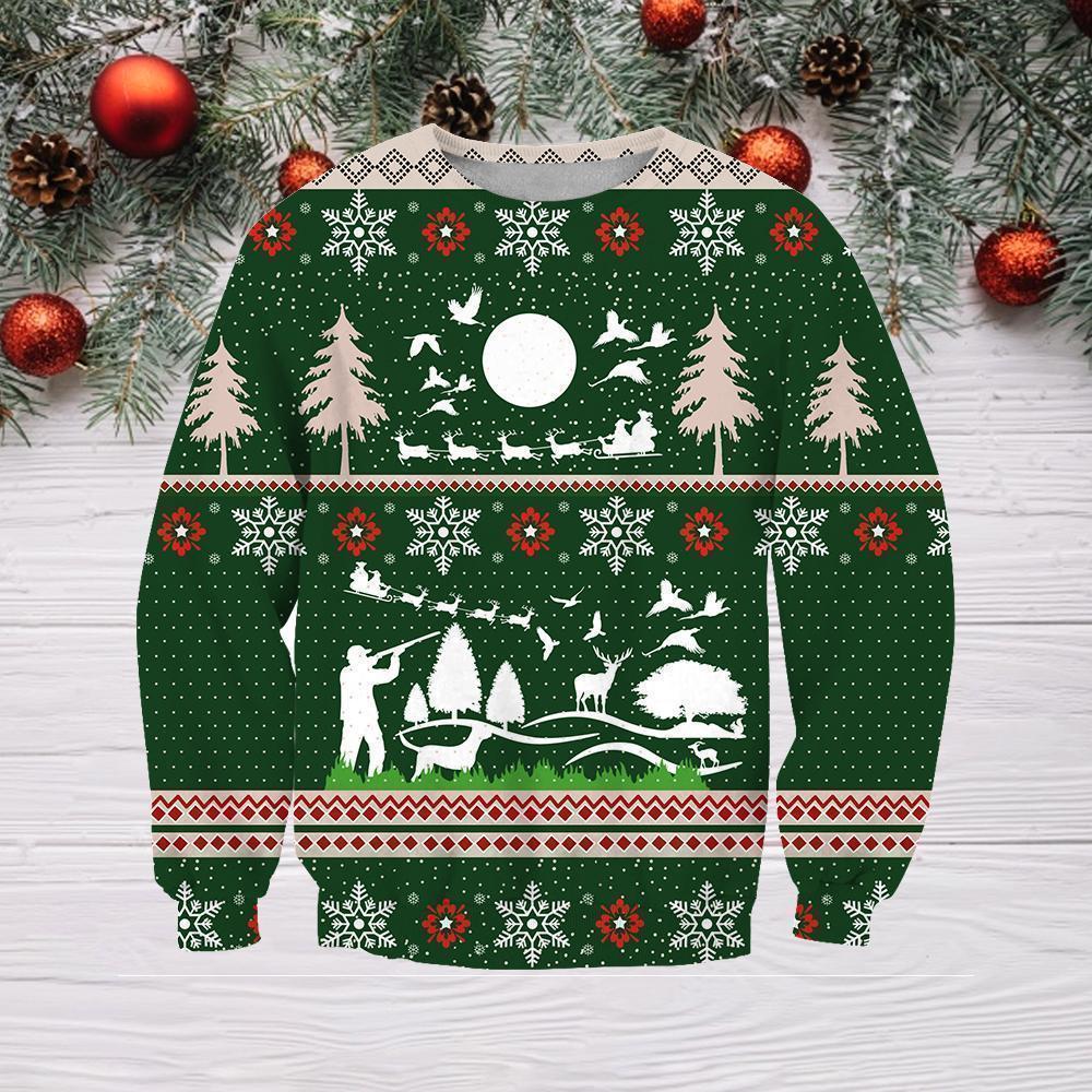 3D All Over Printed Hunting Christmas Shirts and Shorts - Amaze Style™-Apparel