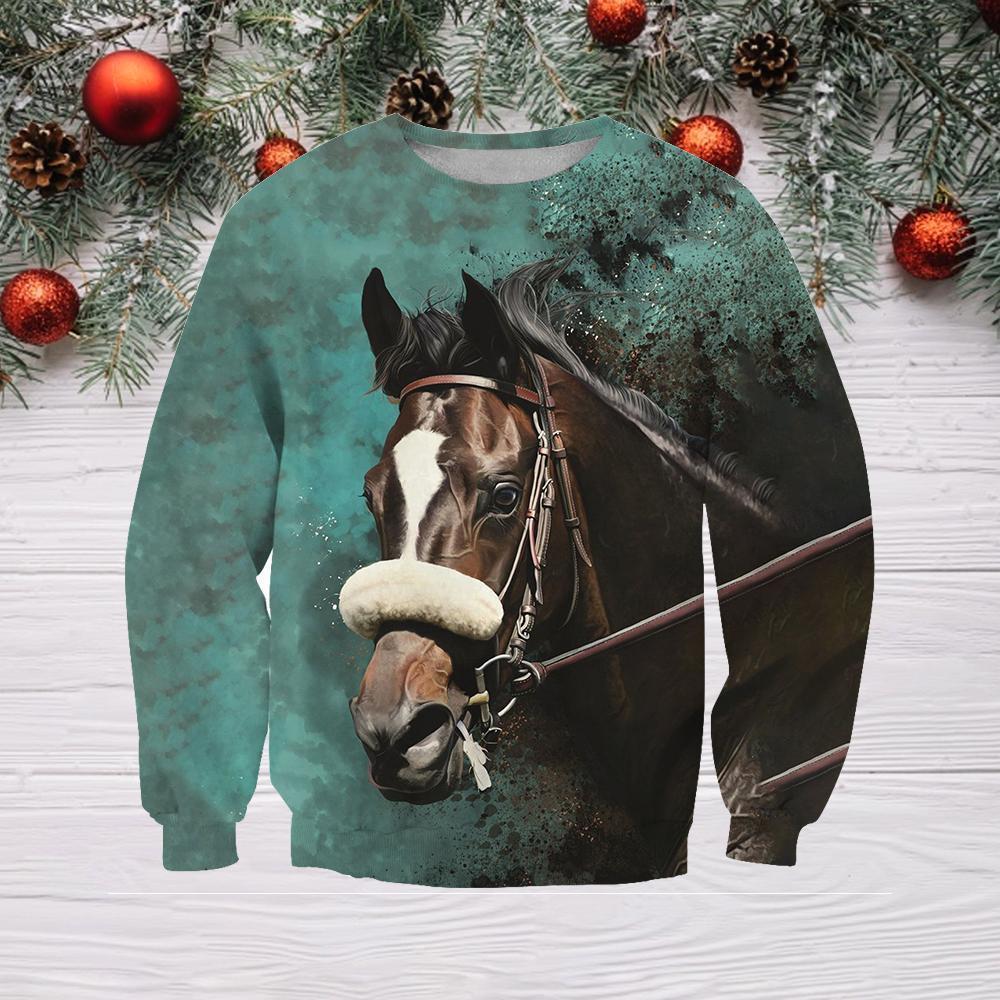 3D All Over Printed Horse Shirts and Shorts - Amaze Style™-Apparel