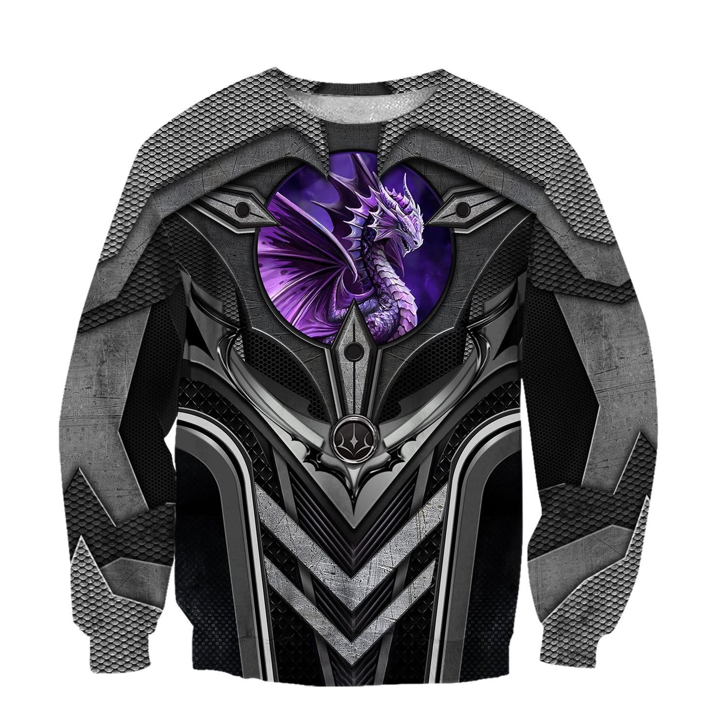 3D Tattoo and Dungeon Dragon Hoodie HAC91202-Apparel-NM-Sweater-S-Vibe Cosy™