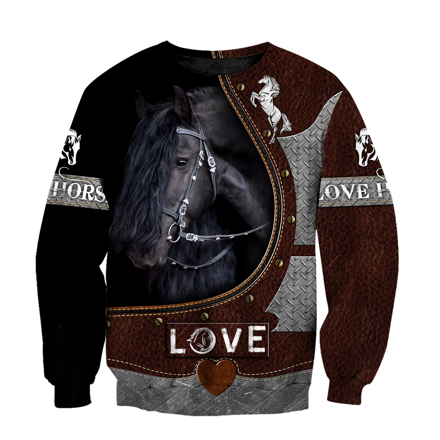 Beautiful Horse 3D All Over Printed Shirts For Men And Women TR2505201S - Amaze Style™-Apparel