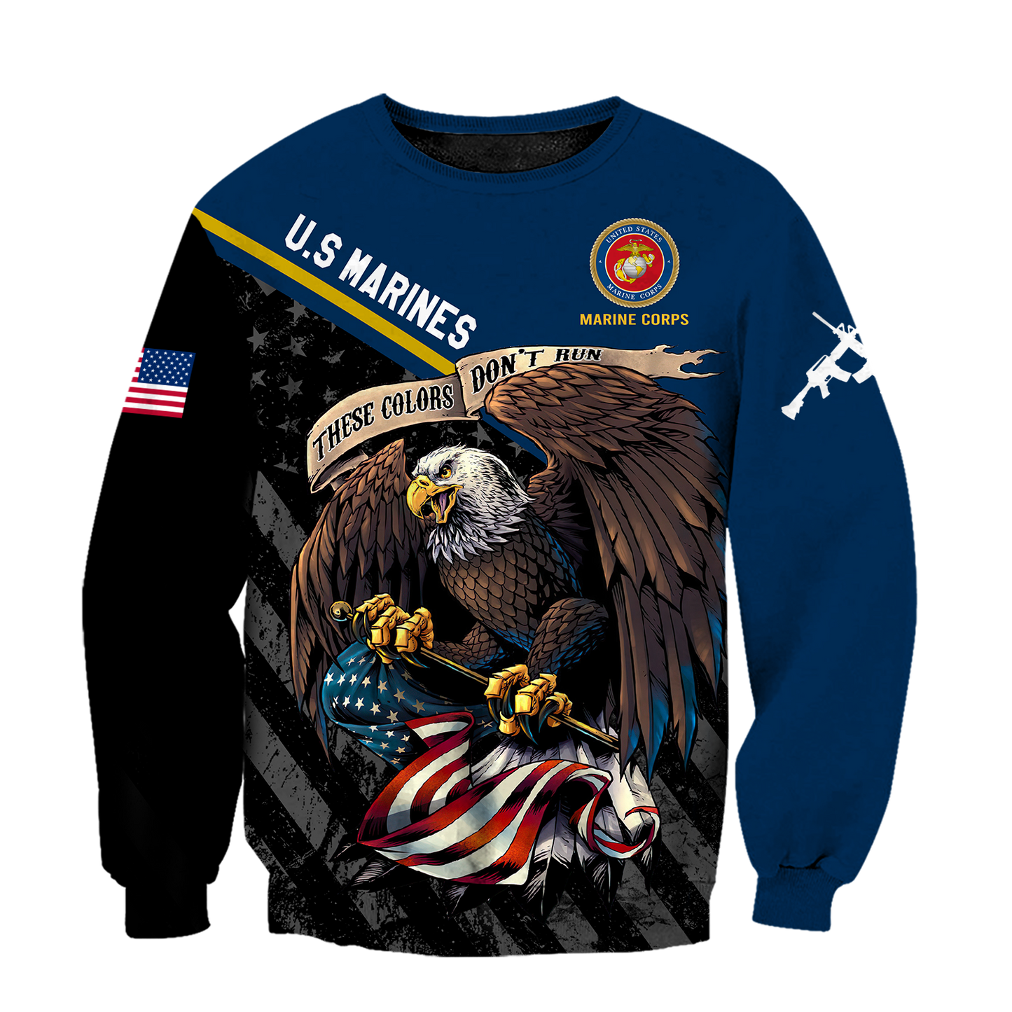 US Veteran Marine Corps 3d all over printed shirts for men and women Proud Military