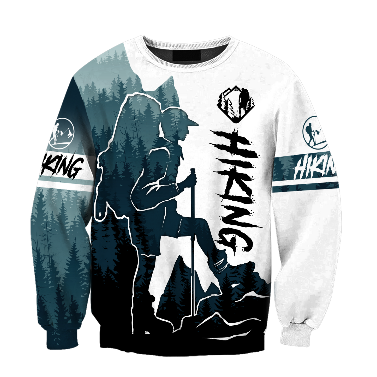 Hiking trails open Tattoo 3D all over printed shirts