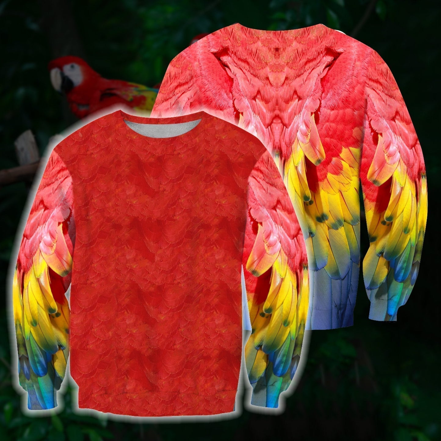 Beautifull Parrot 3D All Over Printed Shirts - Amaze Style™-Apparel