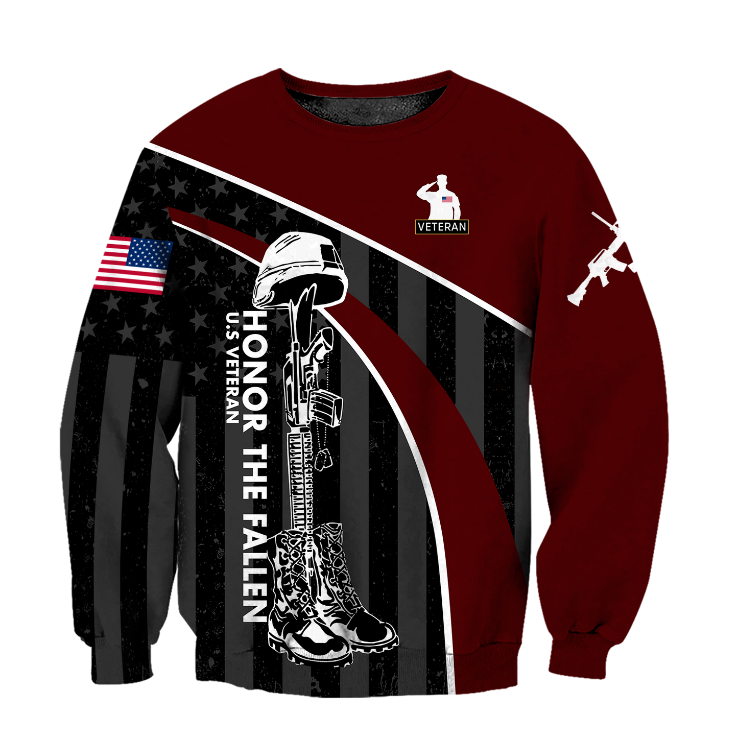 Veteran Honor the fallen 3d all over printed shirts for men and women TR1905206S - Amaze Style™-Apparel