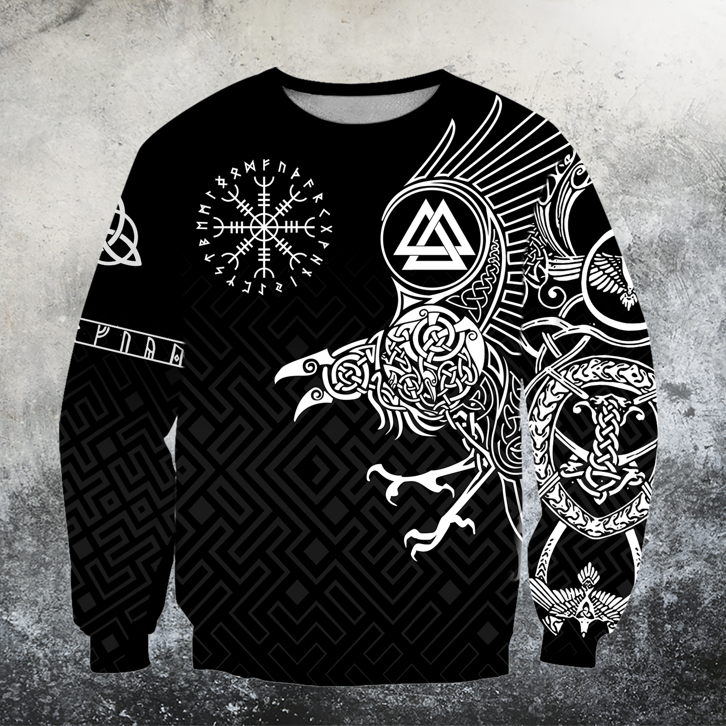 The Raven of Odin - Tattoo Style - Amaze Style™-Apparel