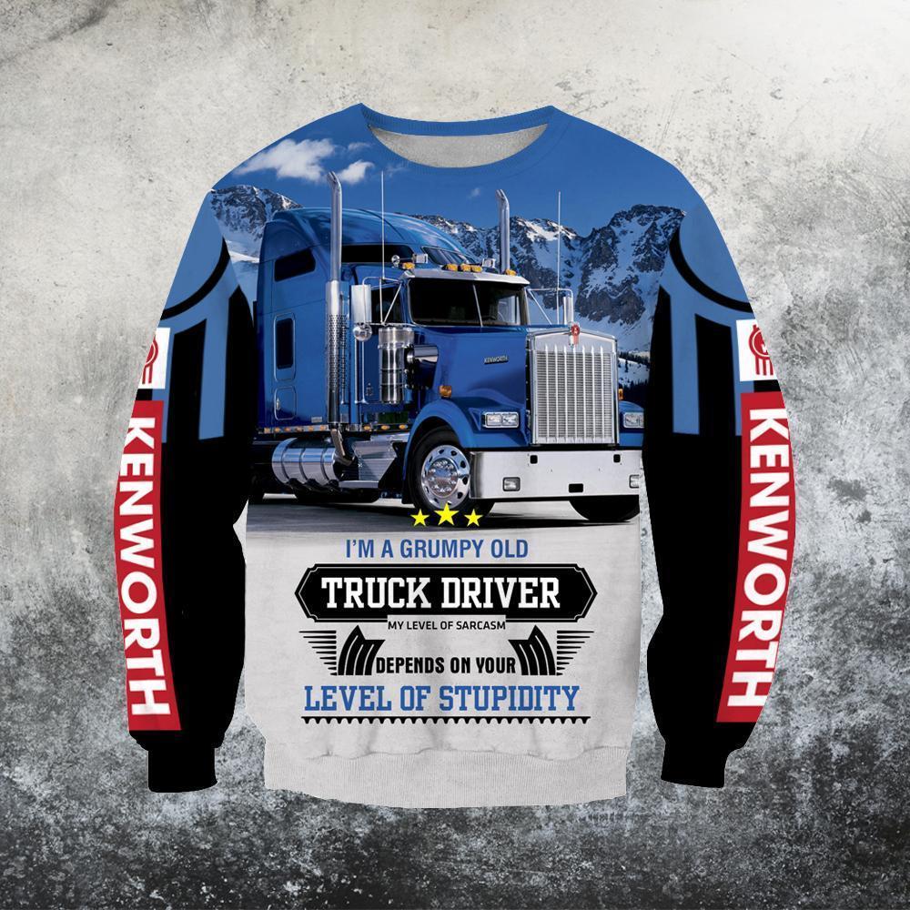 3D All Over Printed Truck Driver Hoodie - Amaze Style™-Apparel