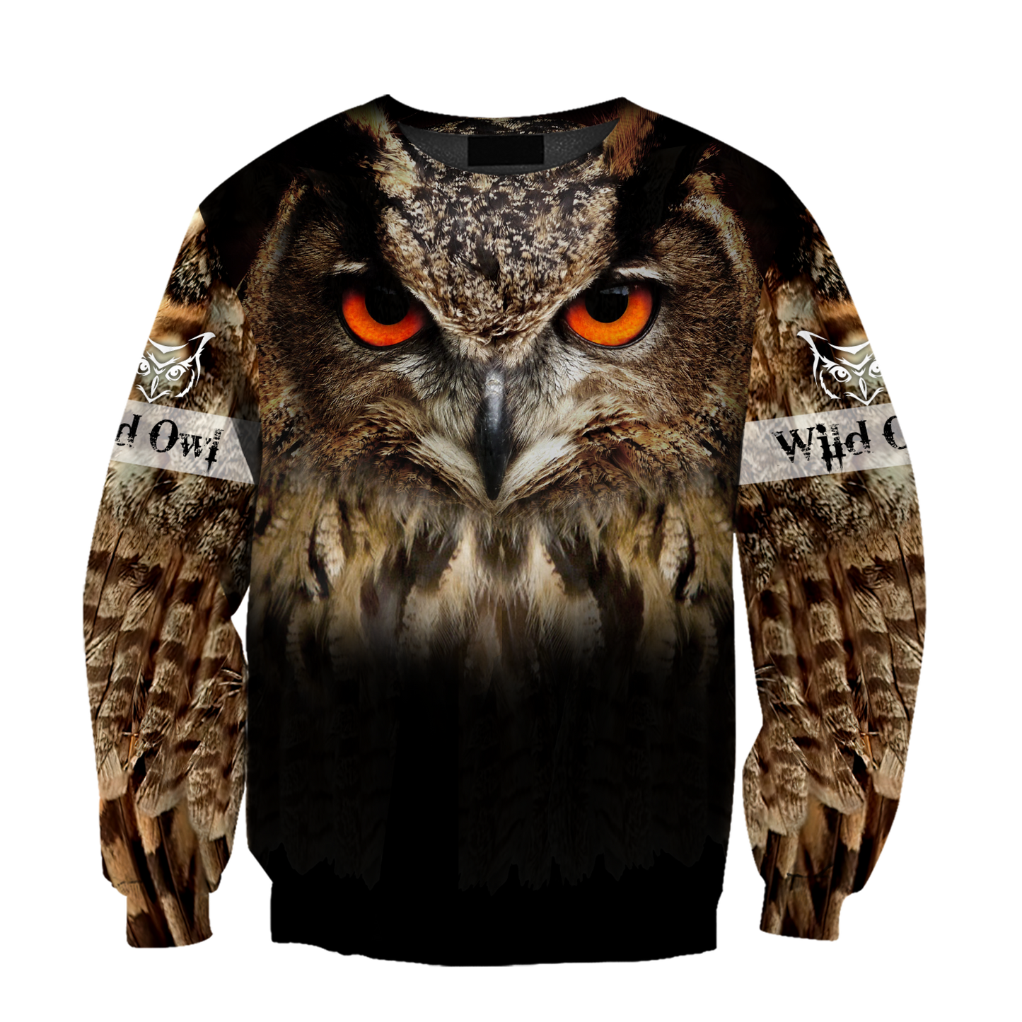 Beautiful All Over Printed Owl Hoodie TR2408201-MEI