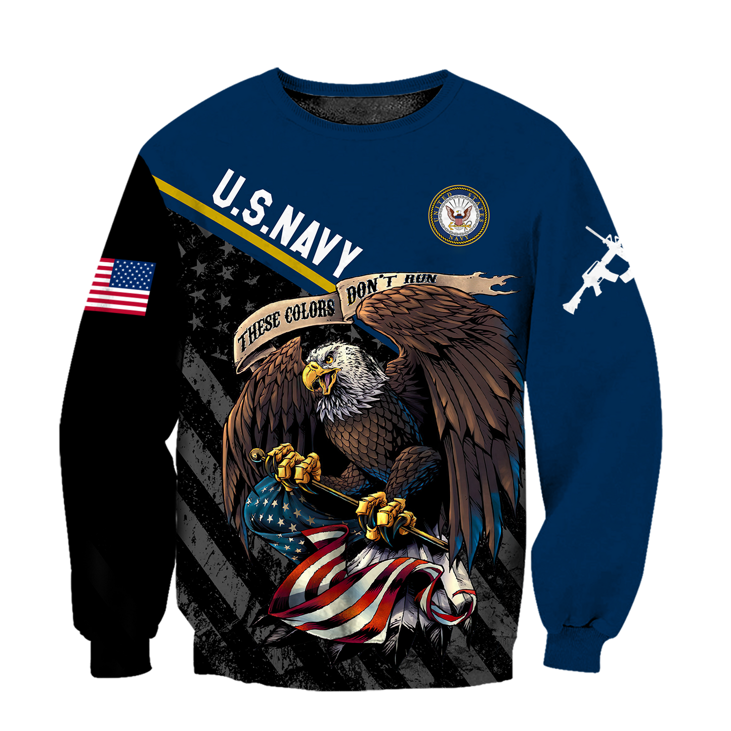 US Navy 3D All Over Printed Shirts For Men And Women Proud Military