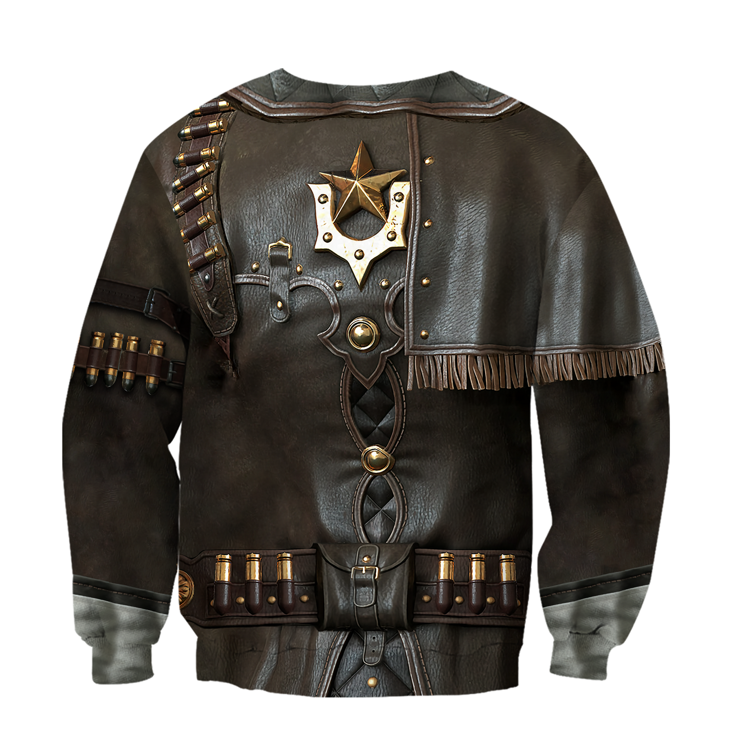 3D All Over Printed Cowboy Armor Hoodie Shirts MP260203 - Amaze Style™-Apparel