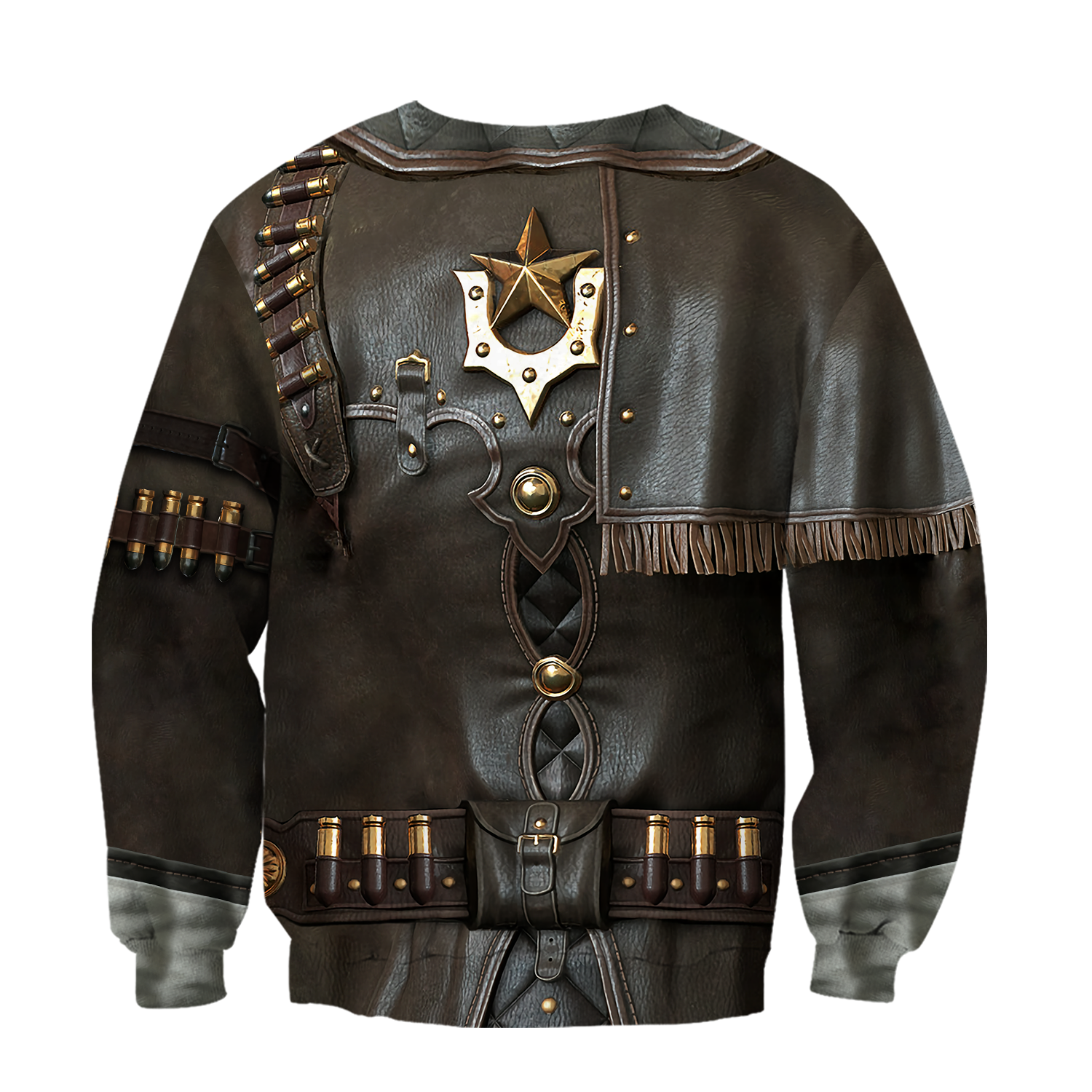 3D All Over Printed Cowboy Armor Hoodie Shirts MP260203 - Amaze Style™-Apparel