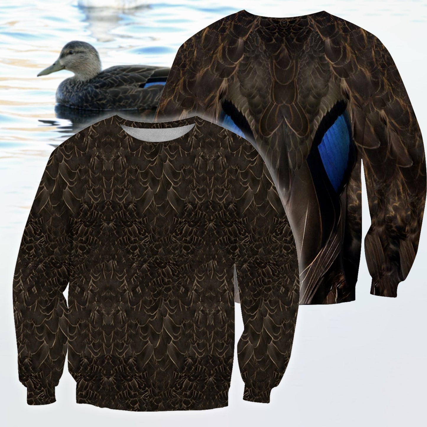 3D All Over Printed Female Mallard Duck Cover - Amaze Style™-Apparel