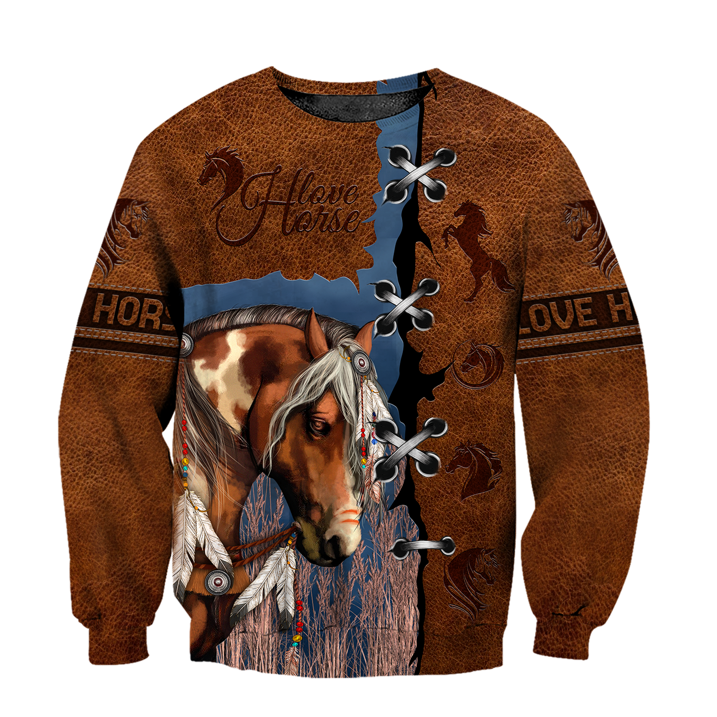 Brown Horse 3D All Over Printed Shirts TR1606201S