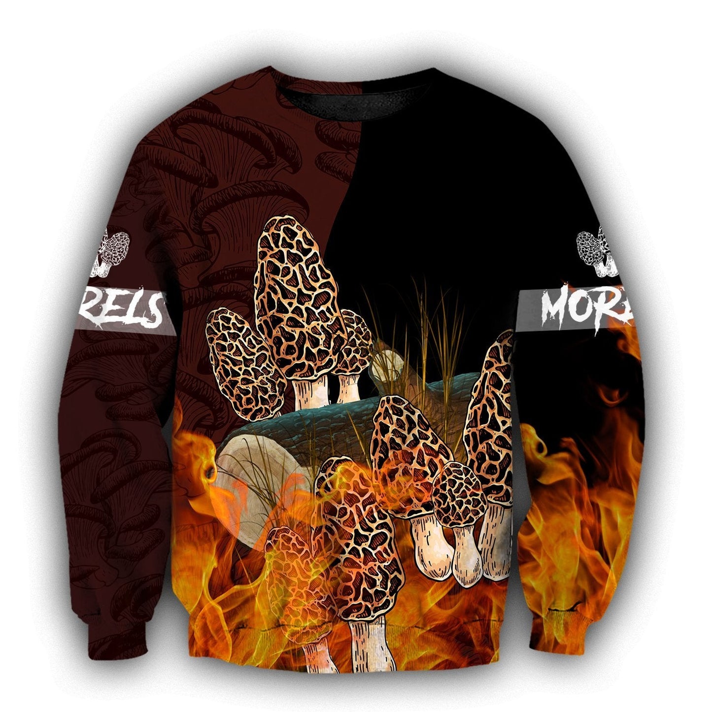Beautiful Morels mushrooms 3D all over printing shirts for men and women TR260201 - Amaze Style™-Apparel