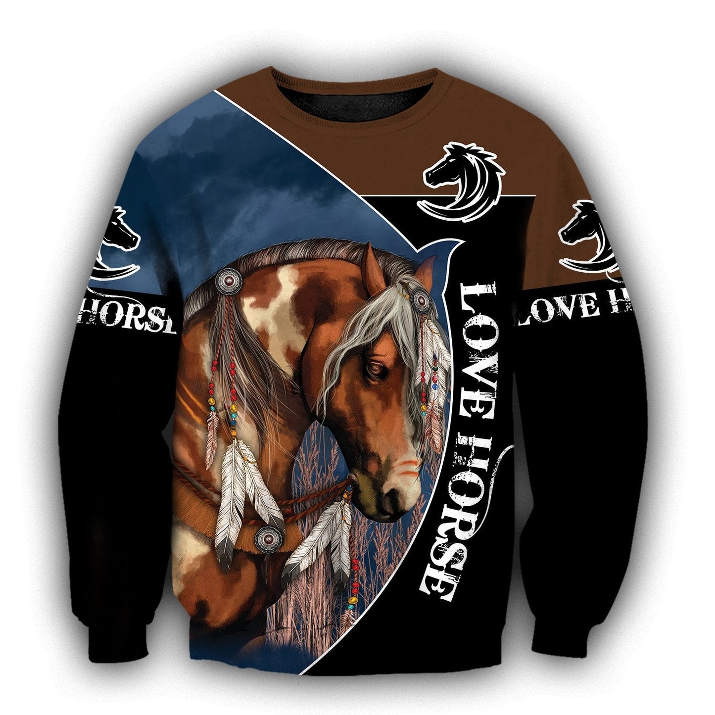 Beautiful Horse 3D All Over Printed Shirts For Men And Women TR2604200 - Amaze Style™-Apparel