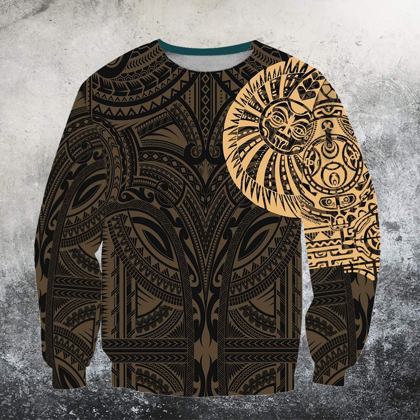 Tiki Ancestors All Over Hoodie HC2402 - Amaze Style™-Apparel