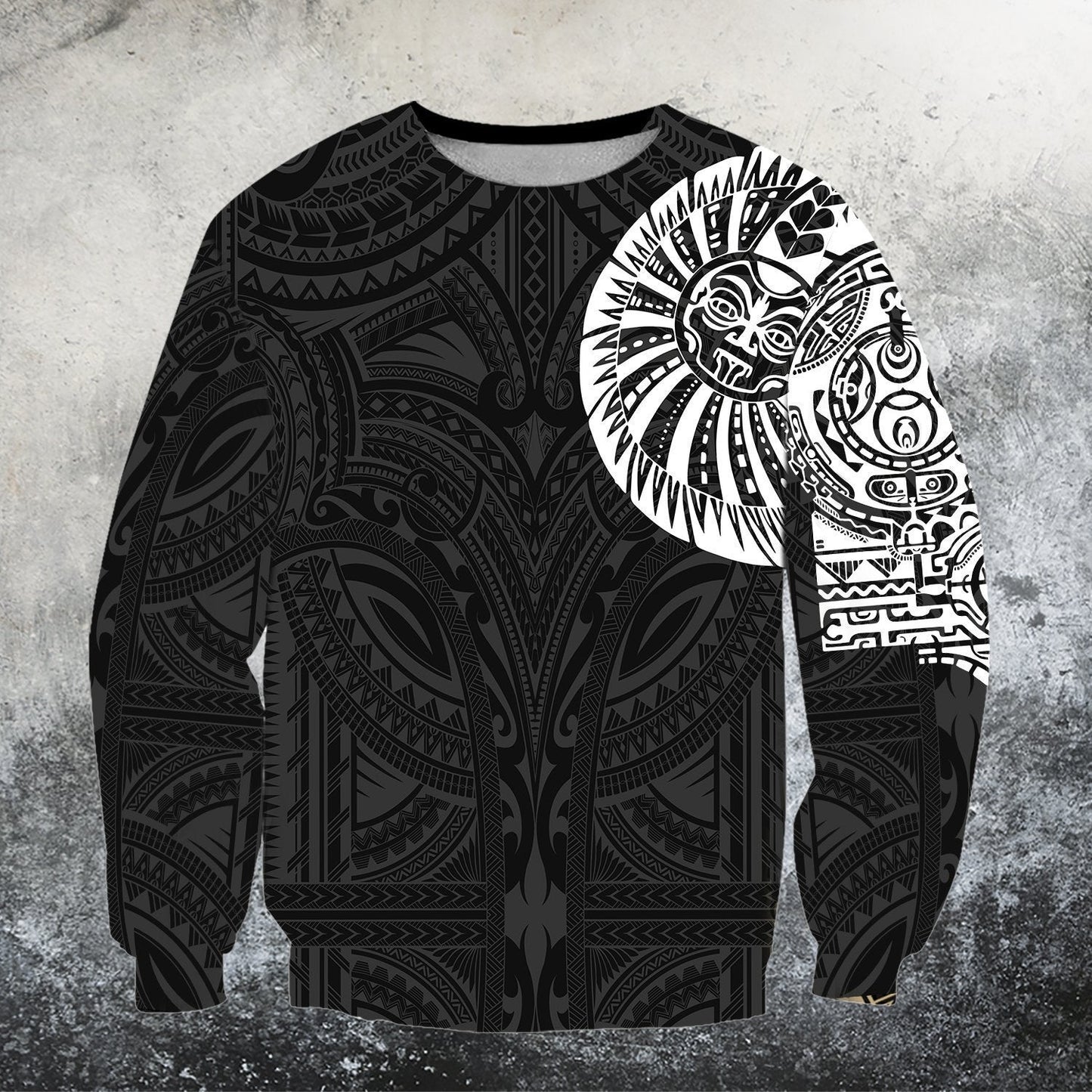 Tiki Ancestors All Over Hoodie HC2402B - Amaze Style™-Apparel