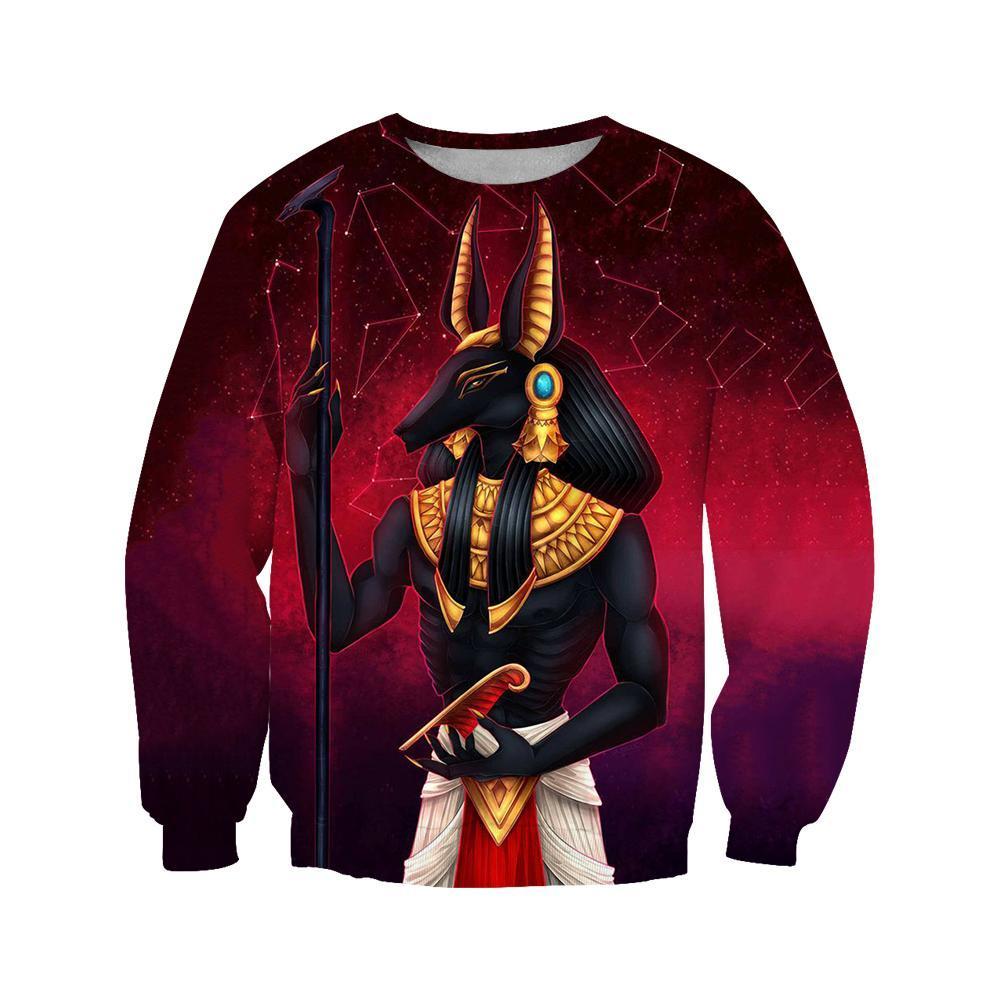 3D All Over Print Beautiful Anubis Hoodie - Amaze Style™-Apparel
