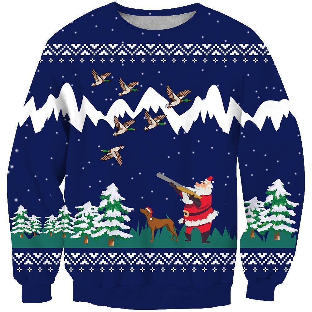 3D All Over Printed Duck Hunting Christmas - Amaze Style™-Apparel