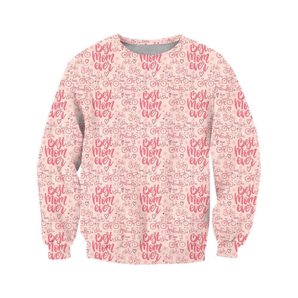 3D All Over Best Mom Ever Hoodie - Amaze Style™-Apparel