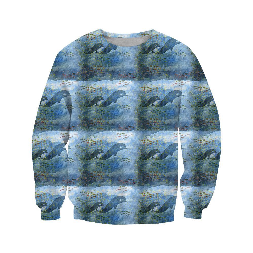 3D All Over Best Mother Dolphin Hoodie - Amaze Style™-Apparel