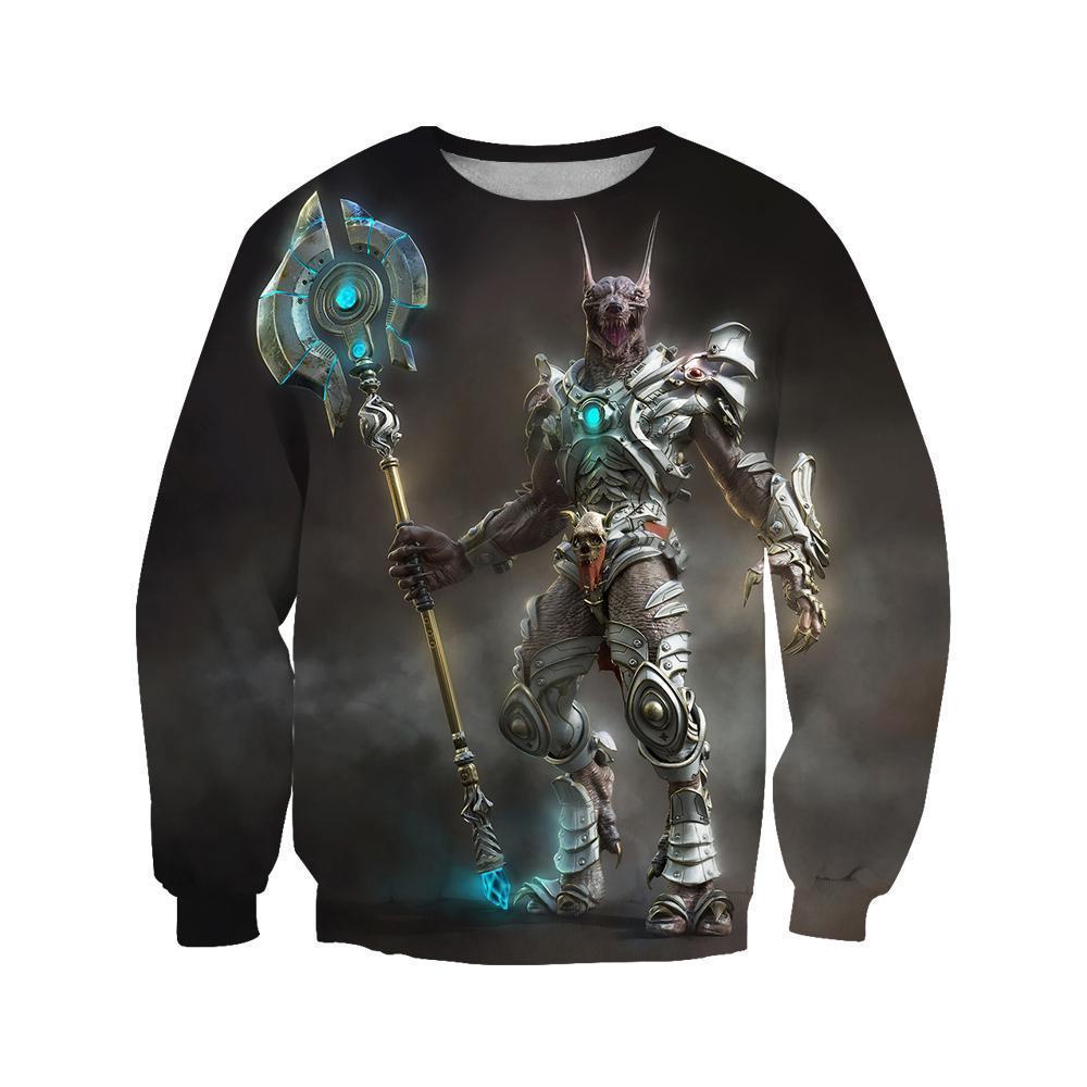 3D All Over Print Egypt God Hoodie - Amaze Style™-Apparel