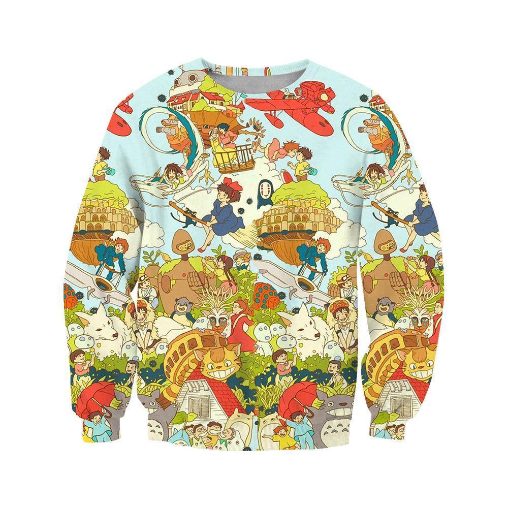 3D All Over Print Anime Japan Hoodie - Amaze Style™-Apparel